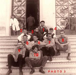 ECOLE DES BEAUX ARTS 1961 SECTION COMMIS ARCHITECTE PROMO 59 62 3 EME ANNEE 01
